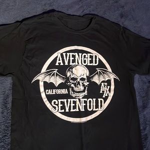 vintage avenged sevenfold tshirt